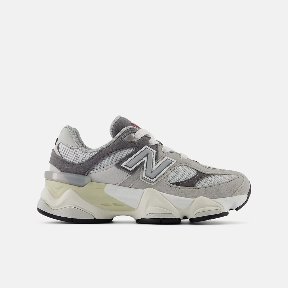 New Balance Gray and White Athletic Shoes